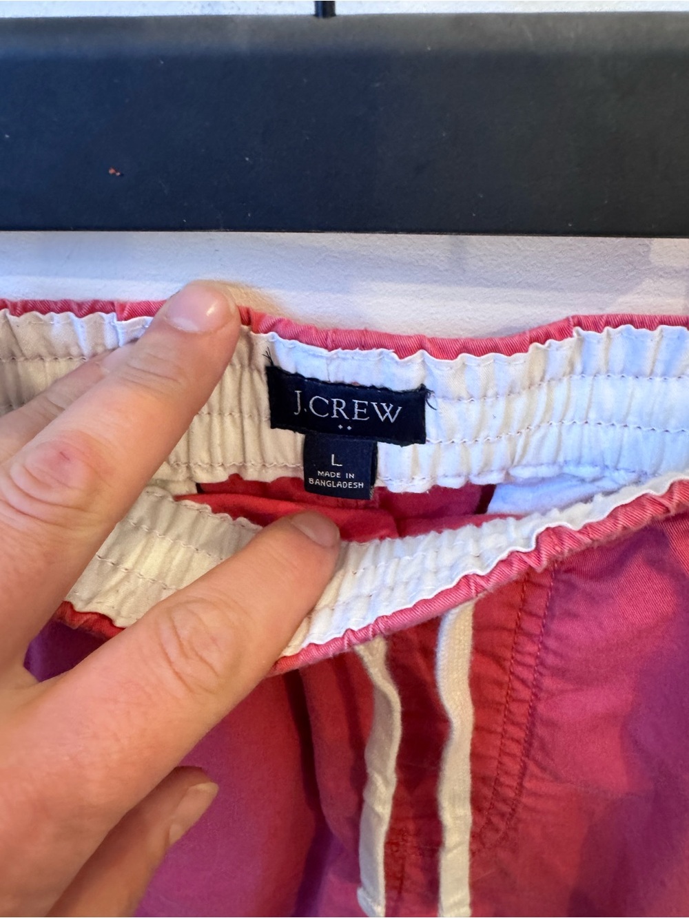 J. Crew Kids Coral Pink Elastic Waist Shorts